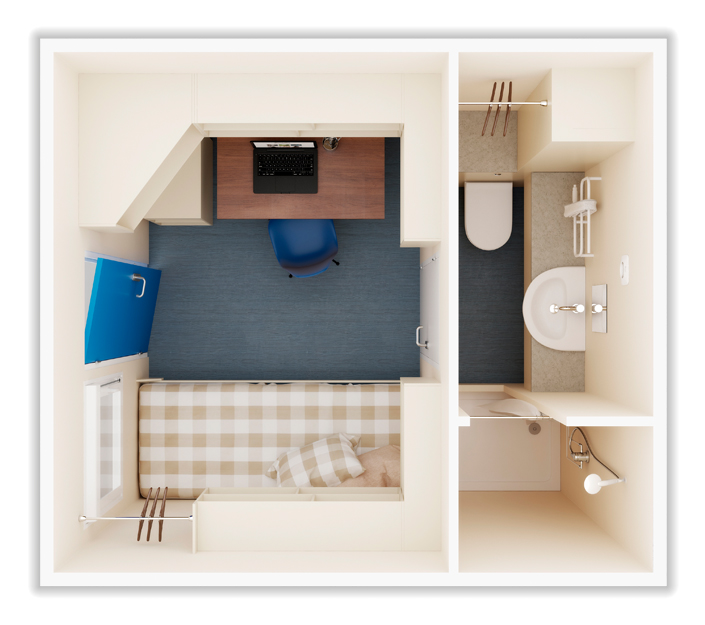 Bunkabin Junior Single Sleeper Unit Bunkabin Junior Single Sleeper Unit