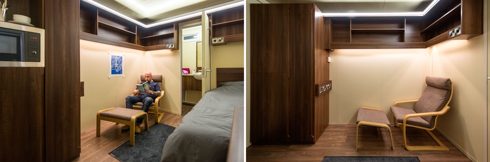 Bunkabin Bespoke Sleeper Unit - Lounge Option